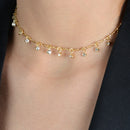Chocker Dourada Pontos de Luz com Extensor - Galeria