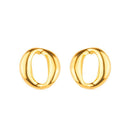 Brinco Dourado Elo Corrente